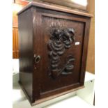 WOODEN SMOKERS CABINET