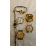 6 VARIOUS WRIST WATCHES