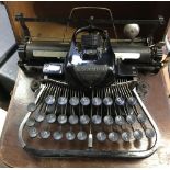 CASED TYPEWRITER BLISKENSDERFOR BELIEVED TO BE 19TH CENTURY IN GOOD CONDITION