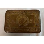 CHRISTMAS 1914 WWI BOX GIVEN TO TROOPS BY QUEEN MARY