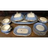 COPELAND, GARRETT & SPODE, CHINAWARE INCL; QTY URN'S, LARGE MEAT PLATE ETC A/F