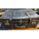 3 VINTAGE TRAVEL TRUNKS, SOME WITH KEYS & ONE MADE BY REGAL