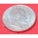 A 1902 sixpence - good grade