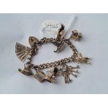 Another charm bracelet - 49gms