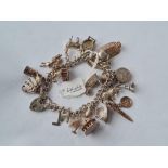 A another charm bracelet - 69gms