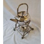 Aesthetic period kettle on stand