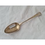 George III tablespoon London 1795 by G S, WF. 63gms.