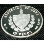 Cuba silver coin 1965