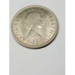 A halfcrown 1954 - unc