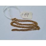 15” 9ct neck chain 3.2g