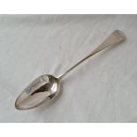 George III York silver spoon OE pattern .1811. By I L . 61gms