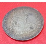 A 1794 8 Reales coin