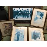 5 F/G LAWSON WOOD POLICE PRINTS