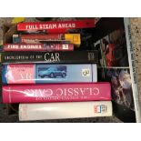 CARTON OF BOOKS RELATING TO VEHICLES