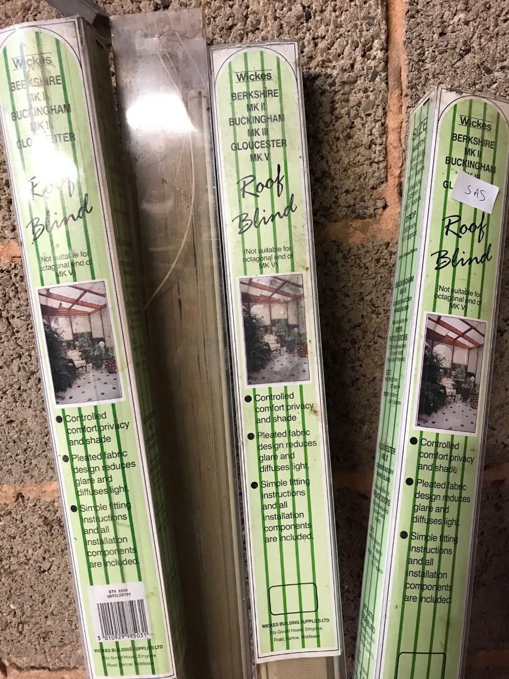 4 BOXES ROOF BLINDS