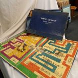 VINTAGE WINNIE THE POOH RACE GAME WELL PLAYED A/F