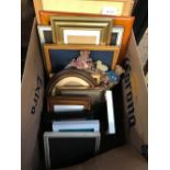 CARTON WITH QTY OF PHOTO FRAMES
