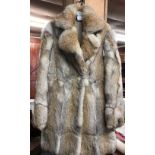 LADIES FUR COAT - SIZE 12