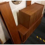 DANISH TEAK WALL CUPBOARDS