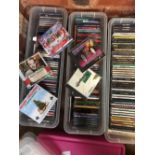 3 CARTONS OF CD'S - CHRISTMAS THEMES, COUNTRY MUSIC & SYNTHESIZER MUSIC