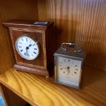 2 MODERN CARRIAGE CLOCKS