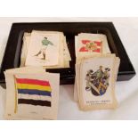 A COLLECTION OF SILK CIGARETTE CARDS