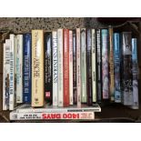 CARTON OF HARDBACK BOOKS - NORTH AMERICAN HISTORY BOTH CIVIL WAR & NATIVE AMERICANS