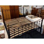 BRASS & METAL DOUBLE BED FRAME