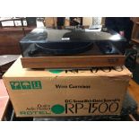 ROTEL TURNTABLE - MODEL NO. RP-1500