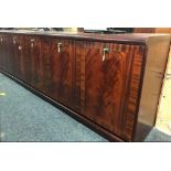 REPRODUCTION MAHOGANY SIDEBOARD 39'' LONG