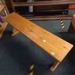 PINE KITCHEN BENCH 53'' LONG