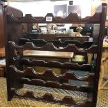 MAHOGANY WINE RACK