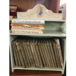 A PETER RABBITS BOOK SHELF & BEATRIX POTTER BOOKS