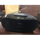 SONY CD / RADIO CASSETTE RECORDER