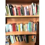 3 SHELVES OF MIXED HARDBACK & SOFT BACK BOOKS