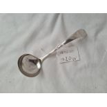 A plain cream ladle Sheffield by EV