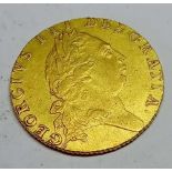 A Gold 1791 Guinea