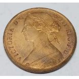 A Penny 1863 better grade