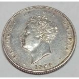 A Shilling 1825 better grade