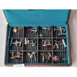 A quantity of 12 pairs of dress cufflinks in box