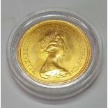 A Sovereign 1974 cased