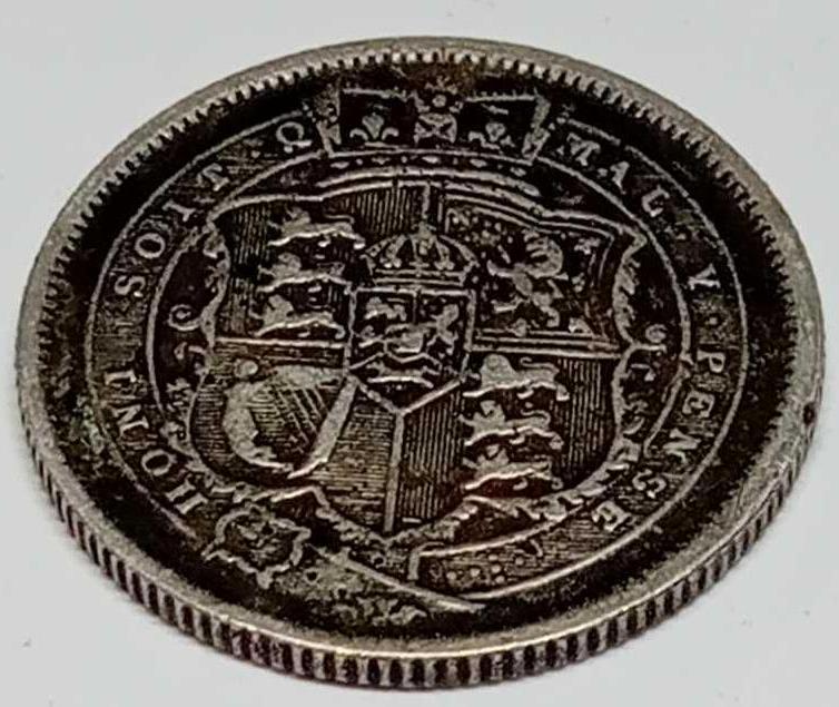 A 1817 Shilling better grade - Image 2 of 2