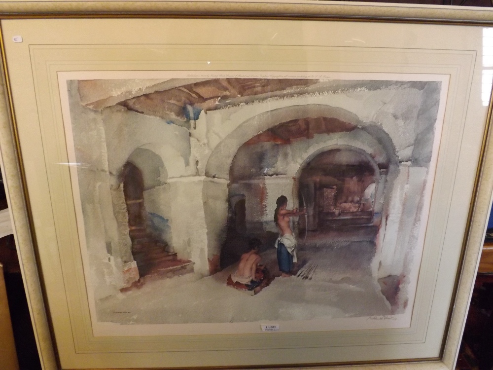 A Signed proof print by W Russell Flint By Frost and Reed 1966