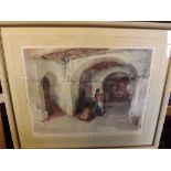 A Signed proof print by W Russell Flint By Frost and Reed 1966