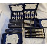 A boxed Maplin and Webb set of six cutlery