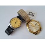 A gents Ingersoll and Seiko wrist watches (2)