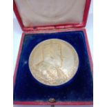 A 1902 Coronation Medal in case