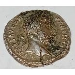 A Roman Lucius Verus Silver Denarius PAX 166 AD S.5352