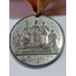 A Victorian 1838 Coronation medal