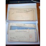 G.B Late 19c, early 20c. O.H.M.S long covers official Paid (30)